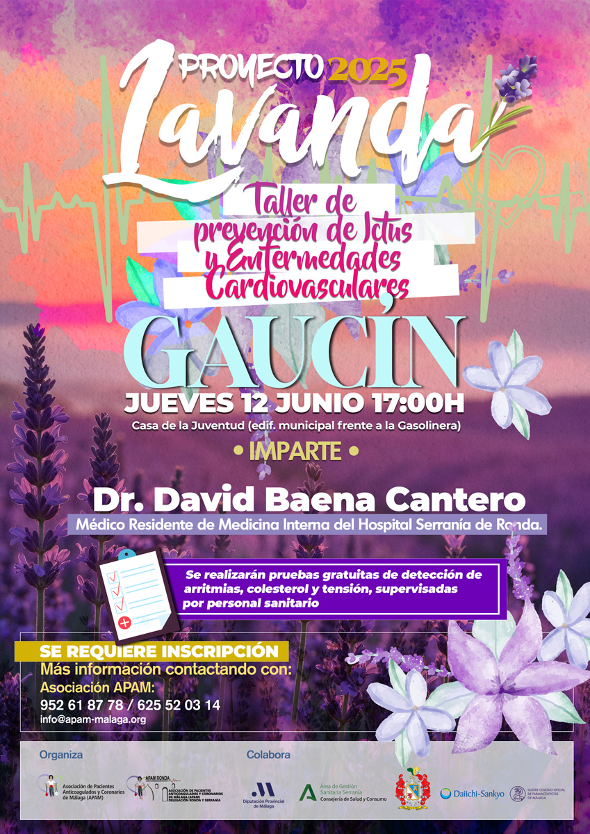 Taller prevención del Ictus Gaucín 12 junio